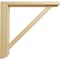 Ekena Millwork 2 1/2"W x 14 3/4"D x 14 1/4"H Traditional Shelf Bracket, Alder BKT02X14X14TRAL - alternate 3